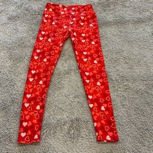 Valentine Print Leggings